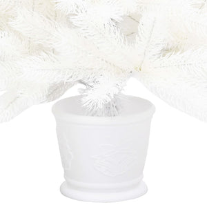 vidaXL Artificial Christmas Tree Realistic Needles White 90 cm