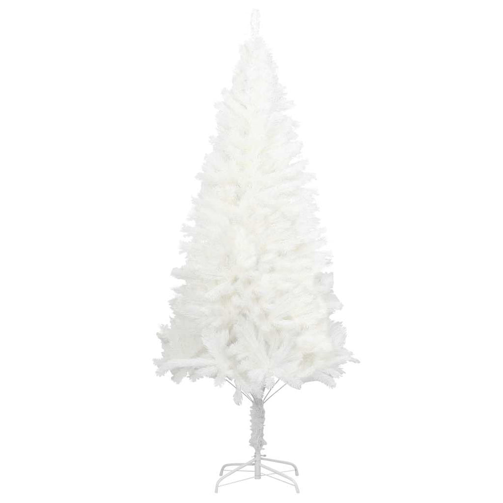 vidaXL Artificial Christmas Tree Lifelike Needles White 120 cm