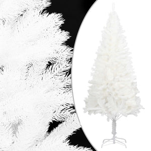 vidaXL Artificial Christmas Tree Realistic Needles White 150 cm