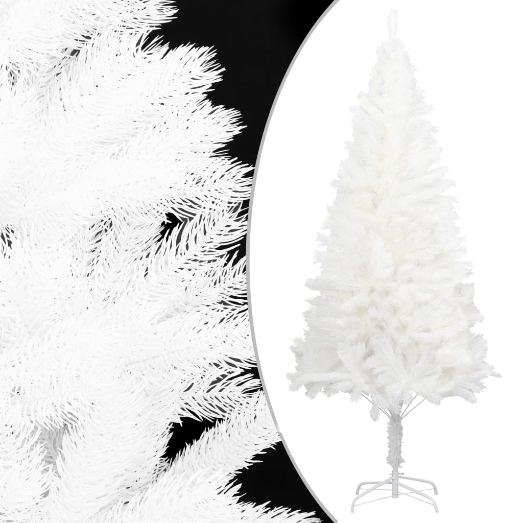vidaXL Artificial Christmas Tree Realistic Needles White 150 cm