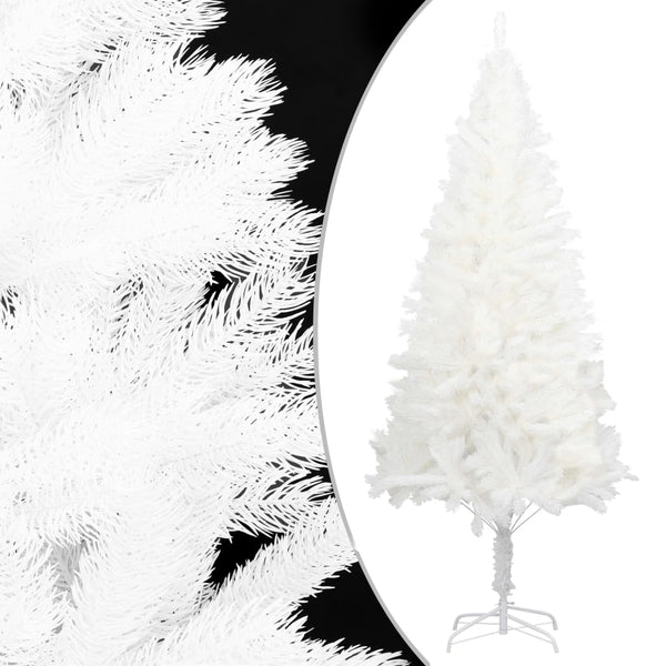 vidaXL Artificial Christmas Tree Realistic Needles White 150 cm