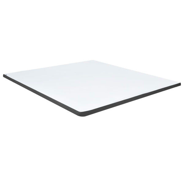 vidaXL Dark Grey Fabric Box Spring Bed 160x200 cm