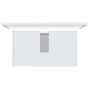 vidaXL Bathroom Furniture Set White Engineered Wood