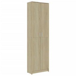 vidaXL Wardrobe Sonoma Oak 55x25x189 cm Engineered Wood