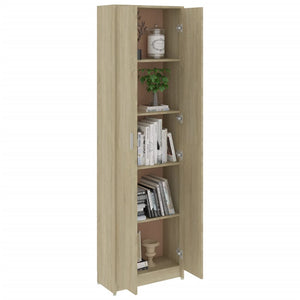 vidaXL Wardrobe Sonoma Oak 55x25x189 cm Engineered Wood