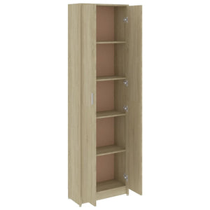 vidaXL Wardrobe Sonoma Oak 55x25x189 cm Engineered Wood