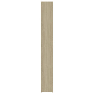 vidaXL Wardrobe Sonoma Oak 55x25x189 cm Engineered Wood