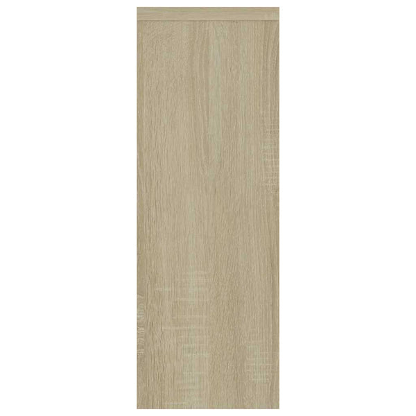 vidaXL Wall Shelf Sonoma Oak 45.1x16x45.1 cm Engineered Wood