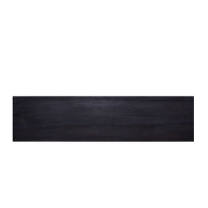 vidaXL Console Table Black 120x30x75 cm Solid Mahogany Wood