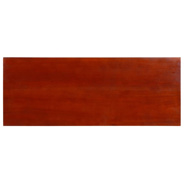 vidaXL Console Table Classic Brown 90x30x75 cm Solid Mahogany Wood