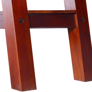 vidaXL Console Table Classic Brown 90x30x75 cm Solid Mahogany Wood
