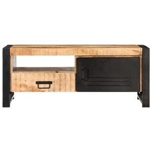 vidaXL Coffee Table 100x50x40 cm Rough Mango Wood