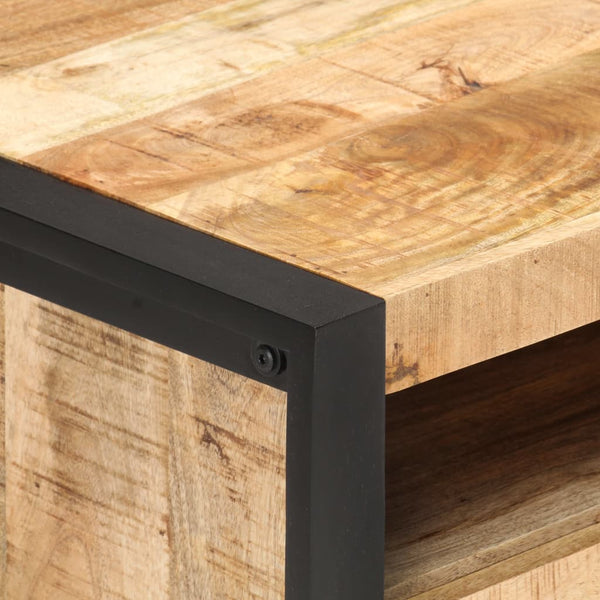 vidaXL Coffee Table 100x50x40 cm Rough Mango Wood
