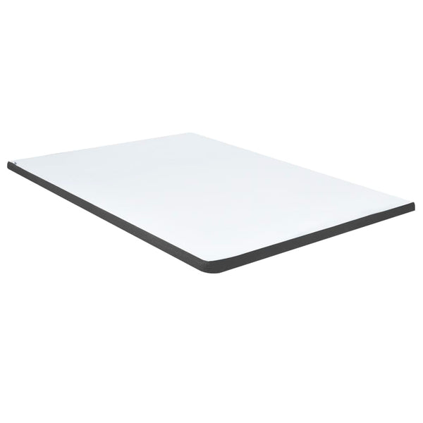 vidaXL Dark Grey Fabric Box Spring Bed 180x200 cm