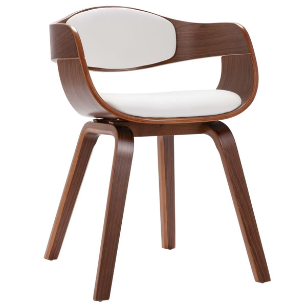 vidaXL Dining Chairs 4 pcs. Bentwood and Faux Leather