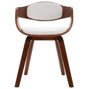 vidaXL Dining Chairs 4 pcs. Bentwood and Faux Leather
