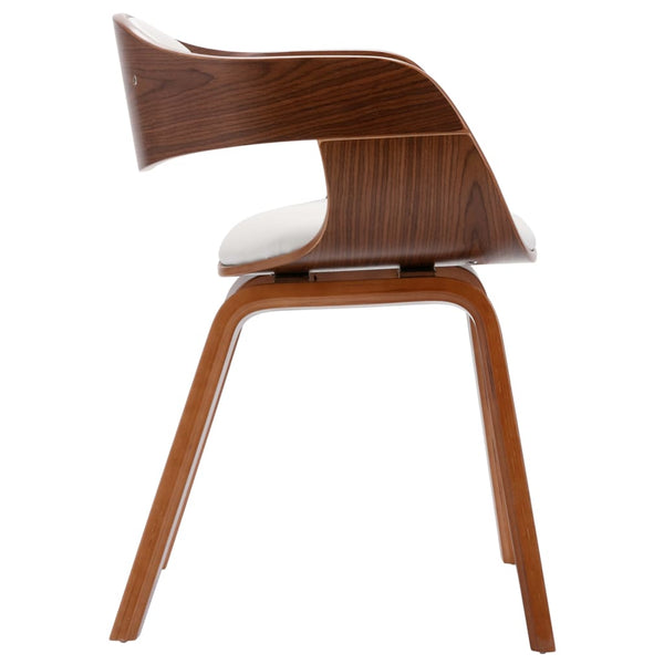vidaXL Dining Chairs 4 pcs. Bentwood and Faux Leather