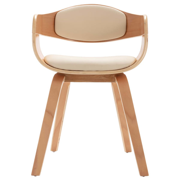 vidaXL Dining Chairs 6 pcs. Bentwood and Faux Leather