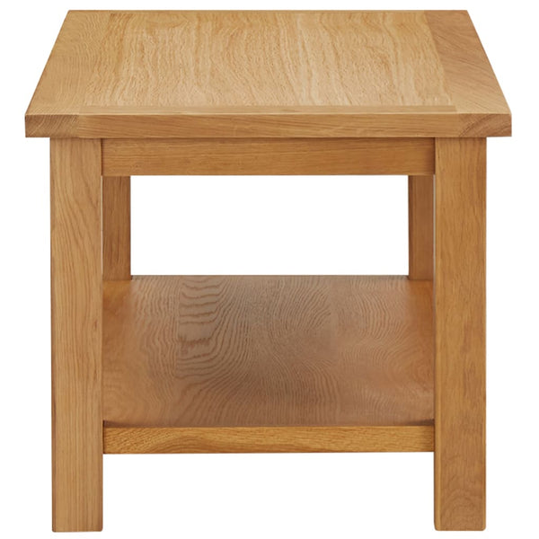 vidaXL Coffee table 90 x 45 x 40 cm solid oak