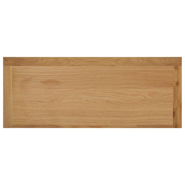 vidaXL Wine Cabinet for 11 Bottles 80 x 32 x 80 cm Solid Oak Wood