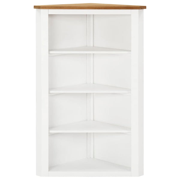 vidaXL Corner Cabinet 59x36x100 cm Solid Oak Wood