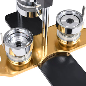 vidaXL Button Maker with Circle Cutter Swivel Punch 58 mm