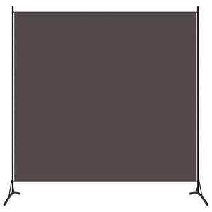 vidaXL Room Divider Anthracite 175x180 cm Fabric
