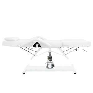 vidaXL Massage Table White 180x62x(87-112) cm