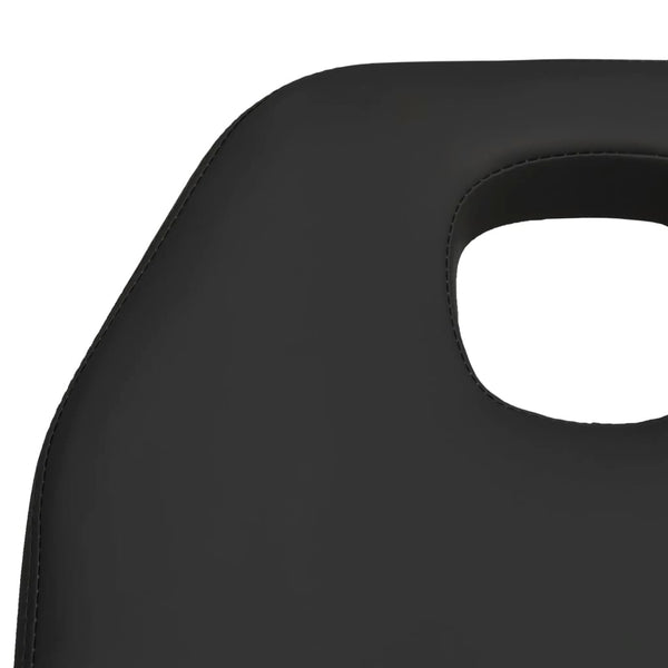vidaXL Massage Table Black 180x62x(87-112) cm
