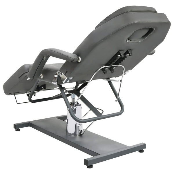 vidaXL Massage Table Grey 180x62x(87-112) cm
