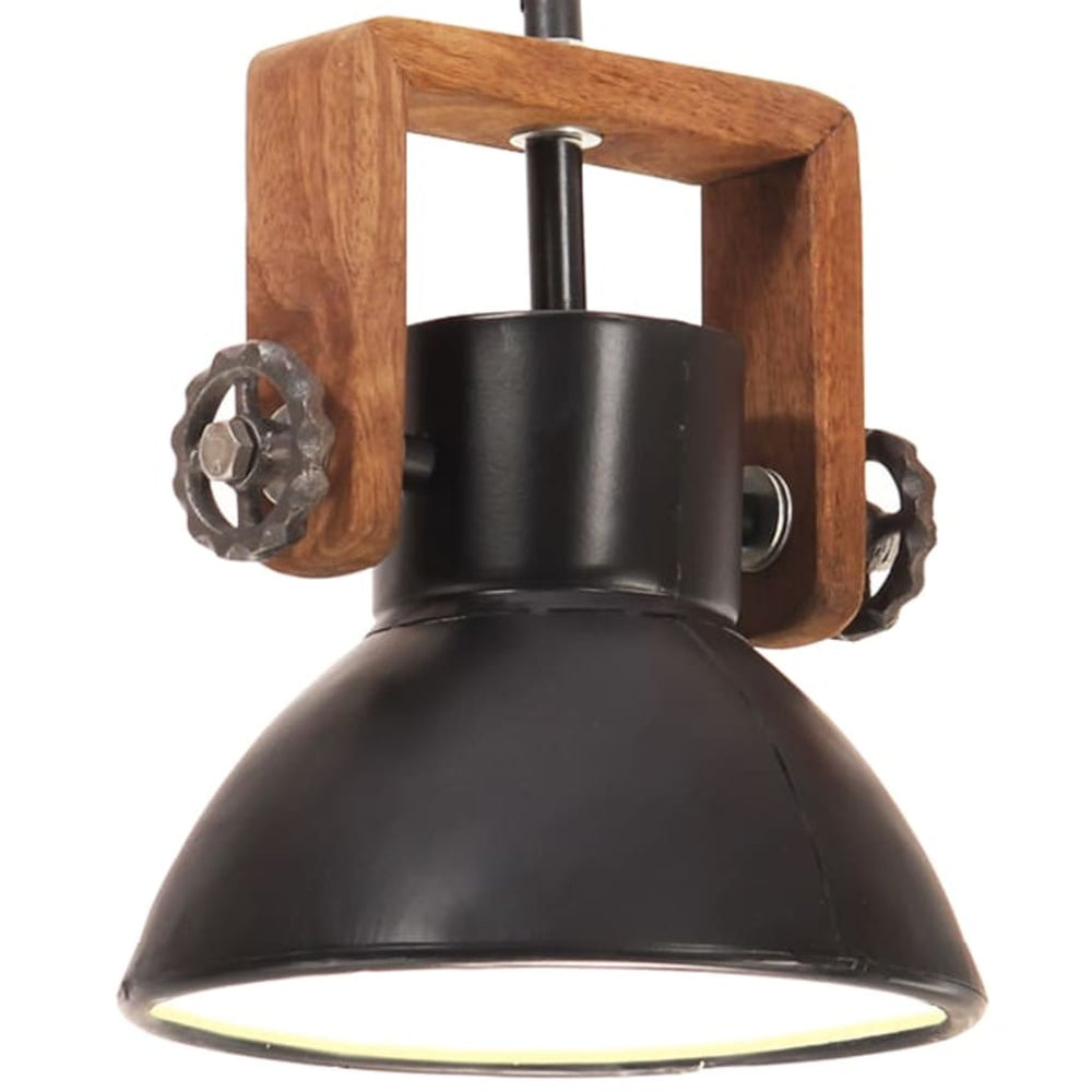 Industrie Hängelampe Schwarz E27 19cm