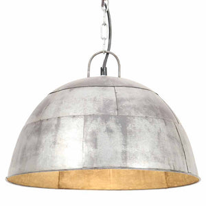 Vintage Hängelampe Silber 41cm E27