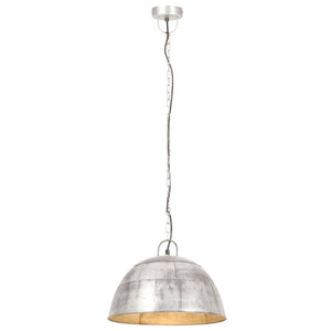 Vintage Hängelampe Silber 41cm E27