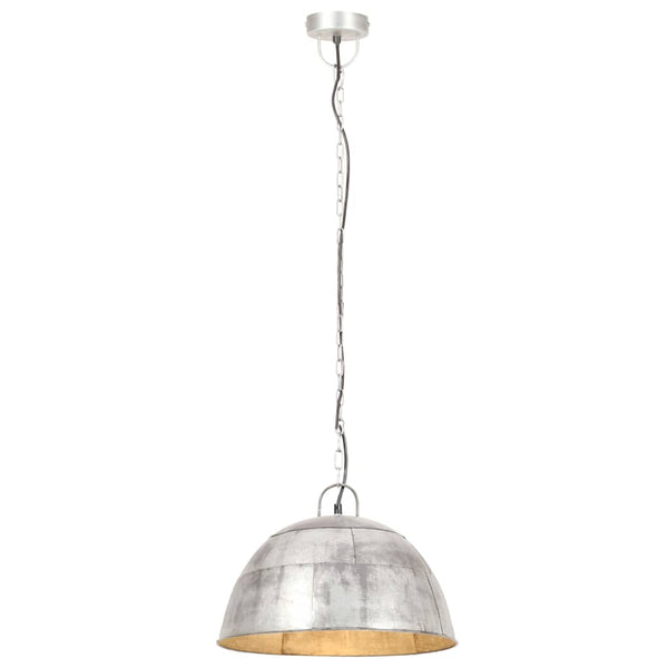 Vintage Hängelampe Silber 41cm E27