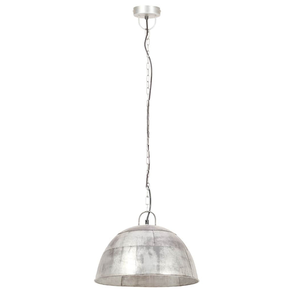 Vintage Hängelampe Silber 41cm E27
