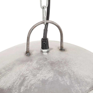 Vintage Hängelampe Silber 41cm E27