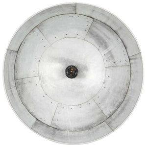 Vintage Hängelampe Silber 41cm E27