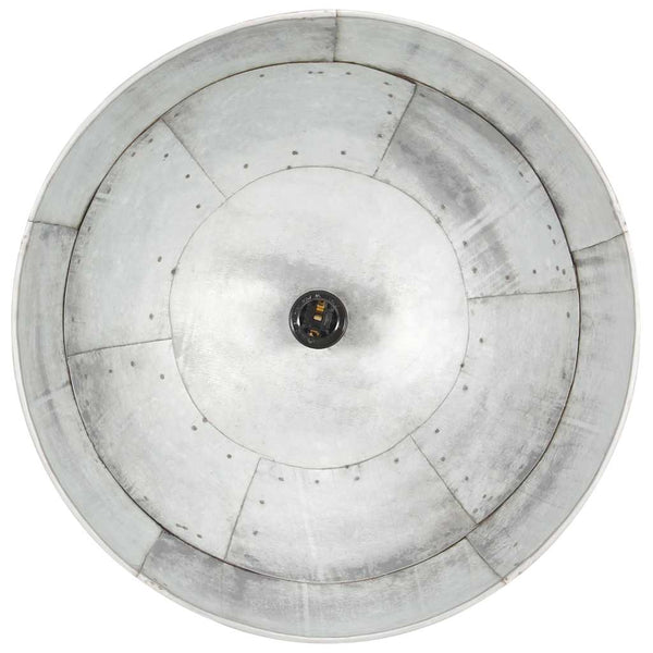 Vintage Hängelampe Silber 41cm E27