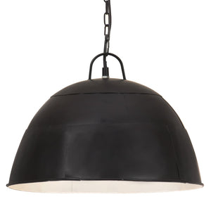 Vintage Hängelampe Schwarz 41cm E27