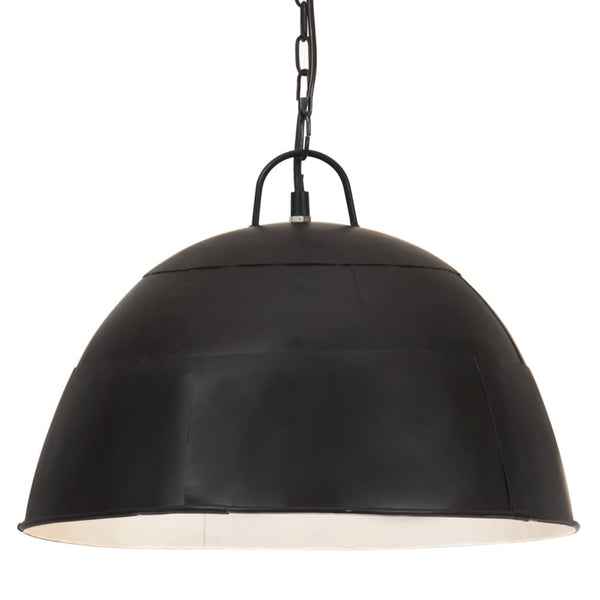 Vintage Hängelampe Schwarz 41cm E27