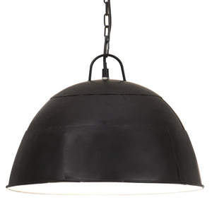 Vintage Hängelampe Schwarz 41cm E27