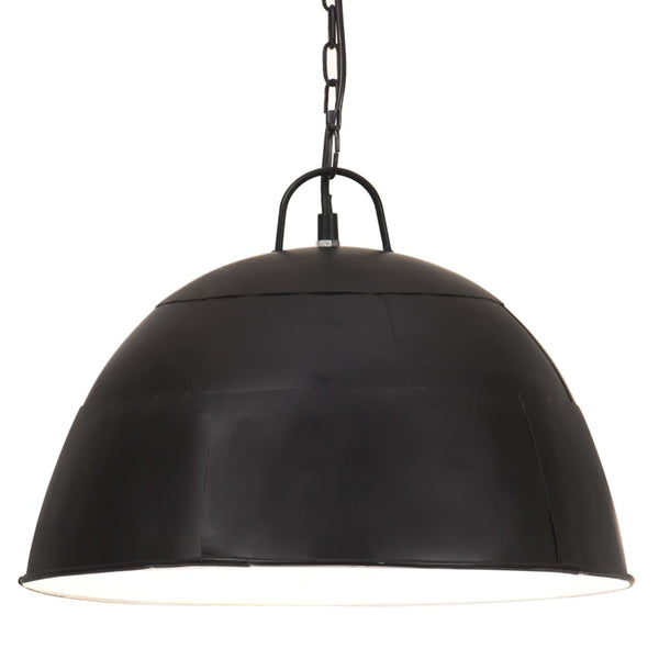 Vintage Hängelampe Schwarz 41cm E27