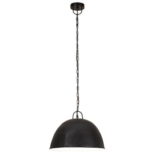 Vintage Hängelampe Schwarz 41cm E27