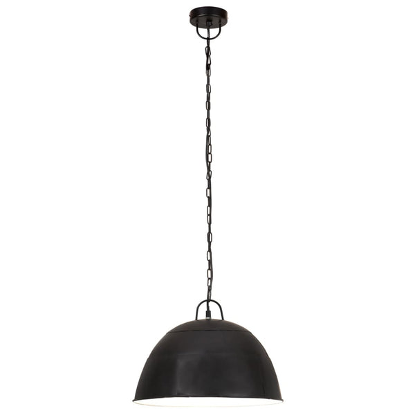 Vintage Hängelampe Schwarz 41cm E27