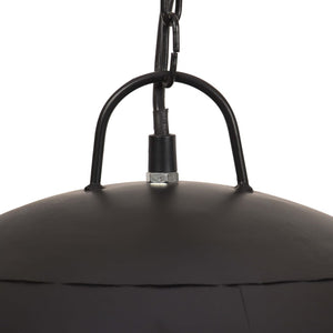 Vintage Hängelampe Schwarz 41cm E27