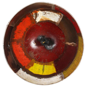 vidaXL Pendant Lamp Vintage Industrial Style 25 W Multicolor Round 41 cm E27