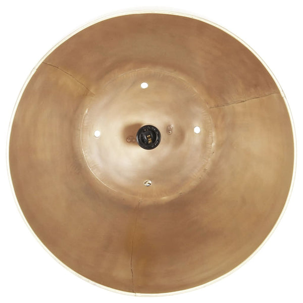 vidaXL Industrial Style Pendant Lamp 25 W Brass Round 42 cm E27