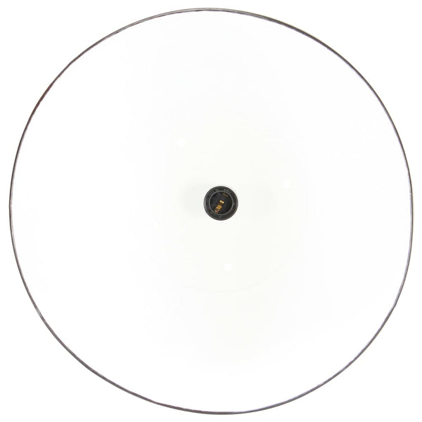 vidaXL Industrial Style Pendant Light 25 W Black Round 42 cm E27