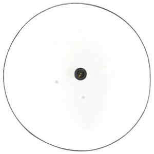 vidaXL Industrial Style Pendant Lamp 25 W Black Round 32 cm E27