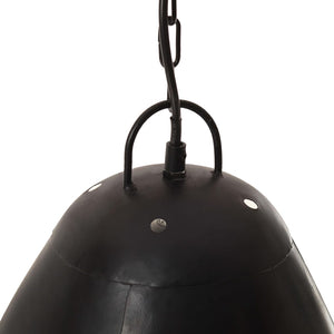 vidaXL Industrial Style Pendant Lamp 25 W Black Round 32 cm E27